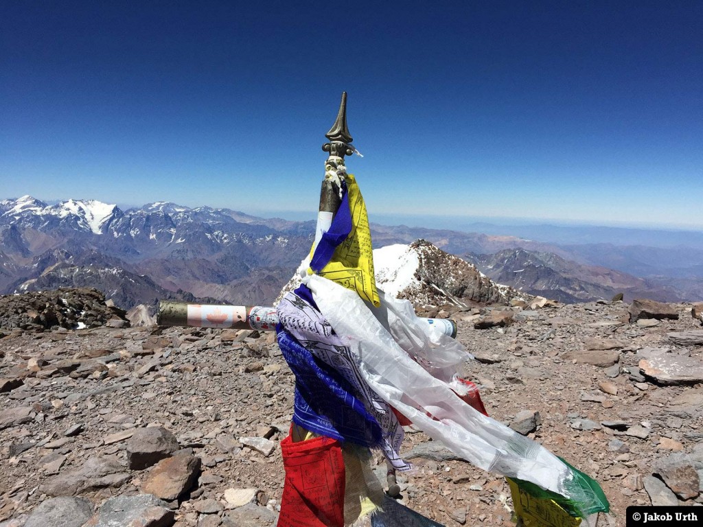 Toppen af Aconcagua (6962). Foto: Jakob Urth.