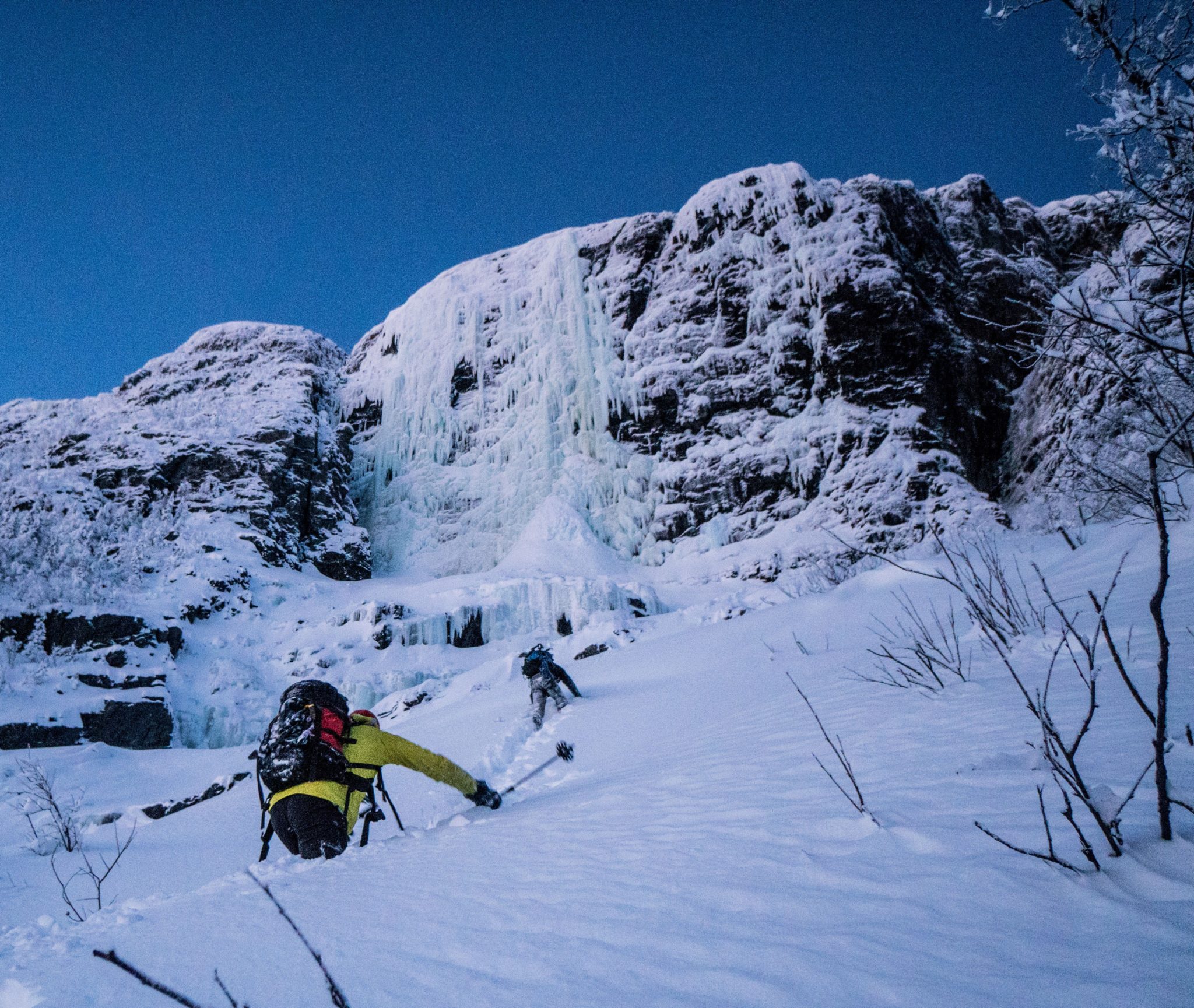 Blog | Hydnefossen i Hemsedal – isklatring med Kenneth Jensen