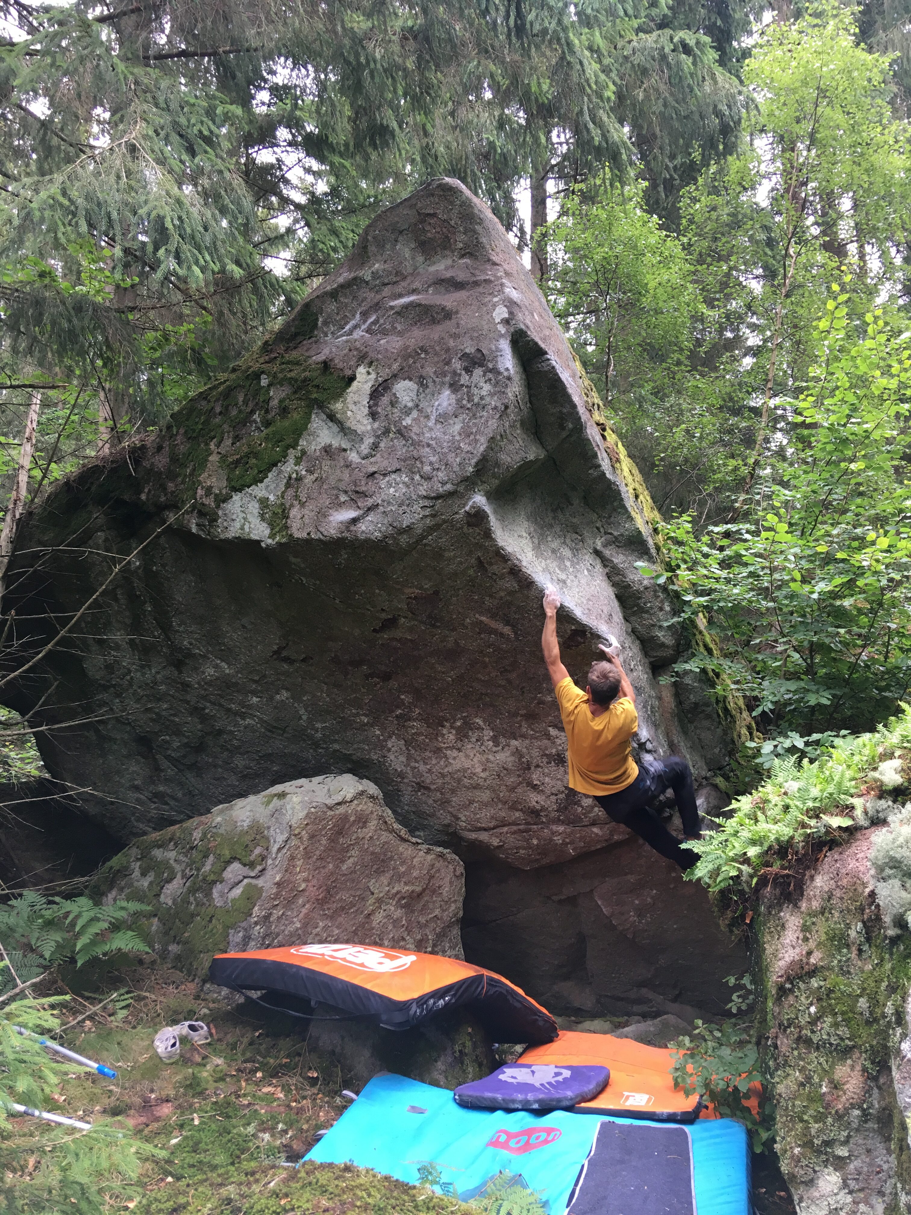 Guide | Nyt boulderområde ved Arkelstorp vest for Ivösjön!