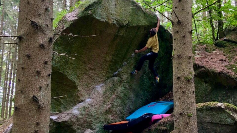 Blog | På jagt efter nye boulderområder i Sydsverige med Bjørn Iisager